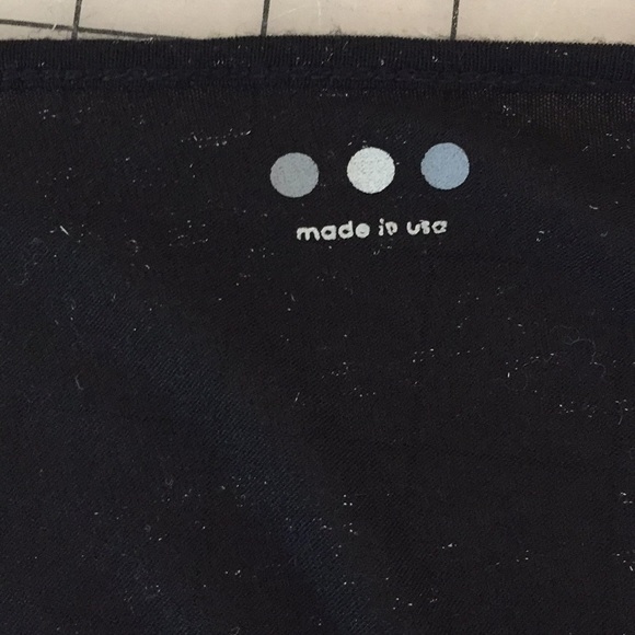 Three Dots sparkly faux wrap top - Picture 4 of 5